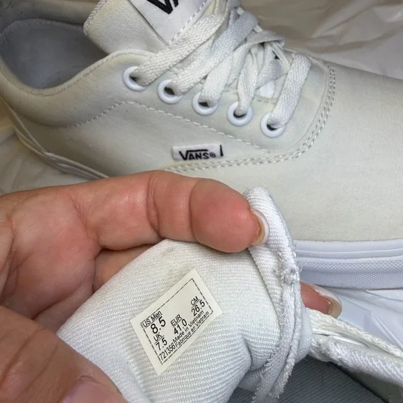 Vans Era White Sneakers - Picture 4 of 6